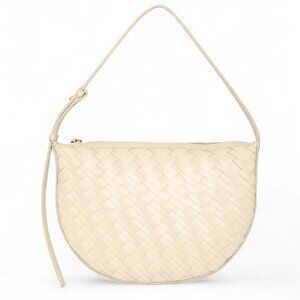 Wlater Baker Blake woven Shoulder, Oyster, cream bag